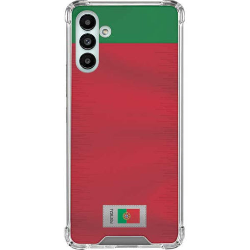 Portugal Soccer Flag Galaxy A13 5G Clear Case